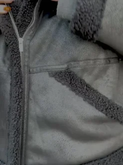 Bessie Aviator Jacket - Black