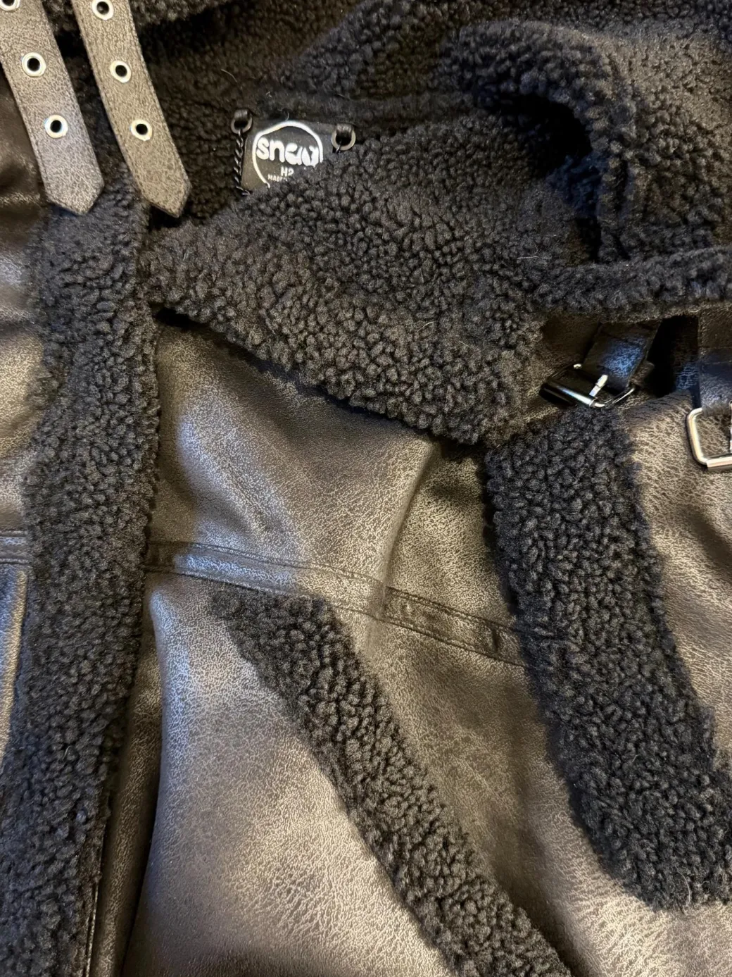 Bessie Aviator Jacket - Black