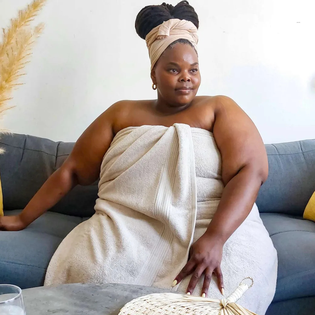 Big Softee Towel - Almond