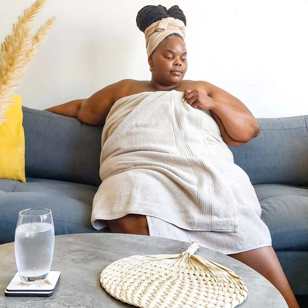 Big Softee Towel - Almond