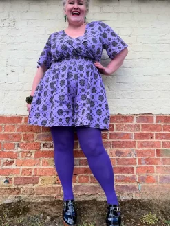 Broderie Anglaise Playsuit - Cassis de Violet