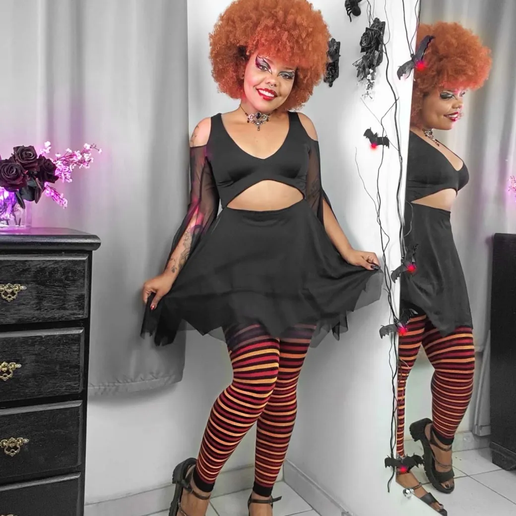 Cinnabar Footless Tights - Arctinae