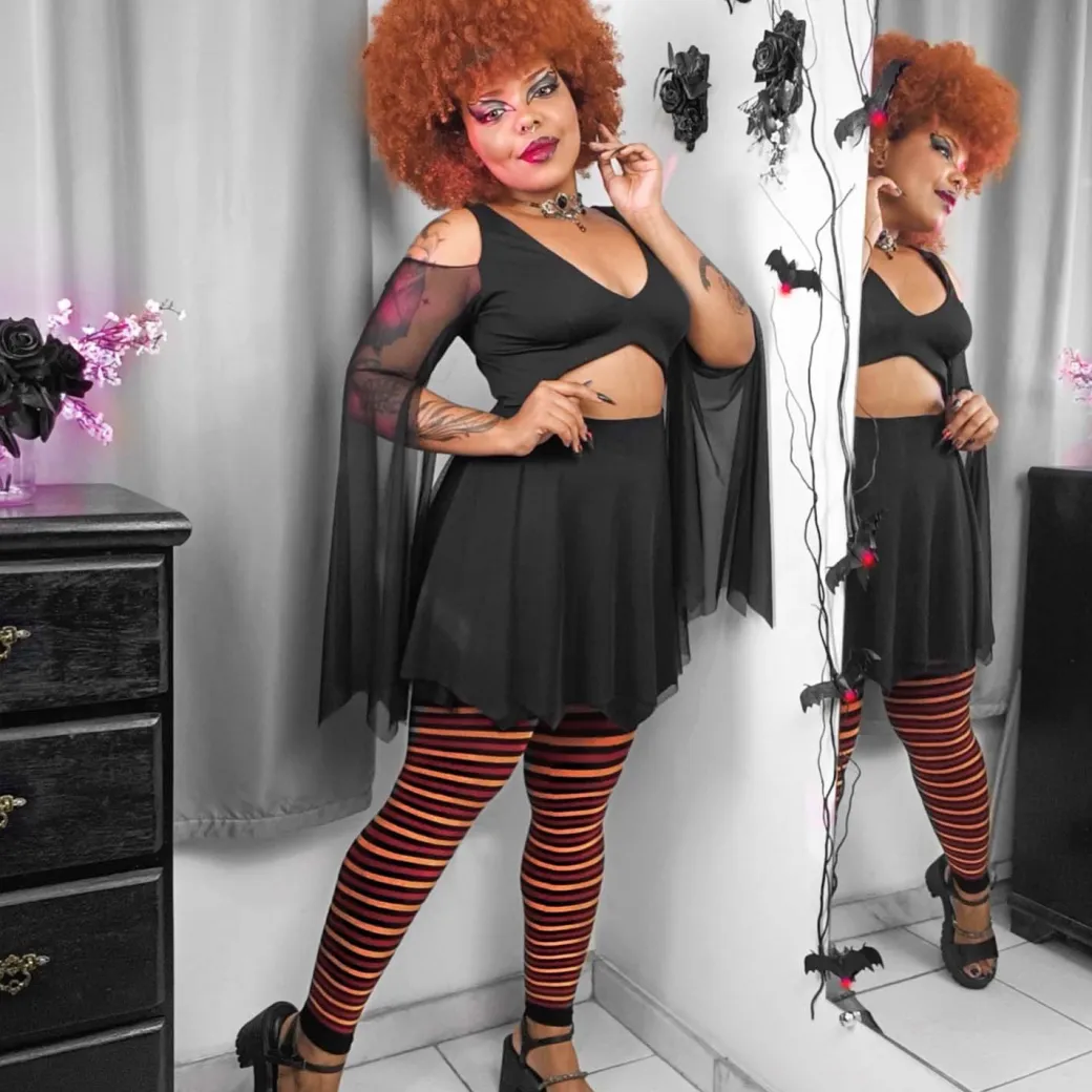 Cinnabar Footless Tights - Arctinae