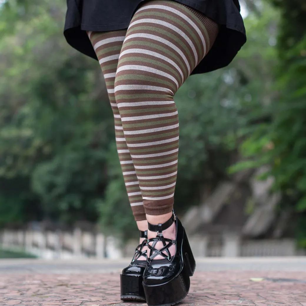 Cinnabar Footless Tights - Tyria