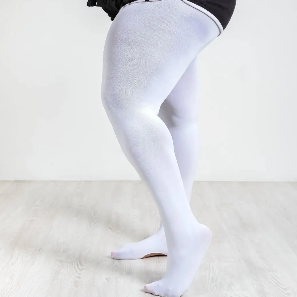 Convertible Dance Tights - White