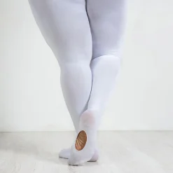 Convertible Dance Tights - White