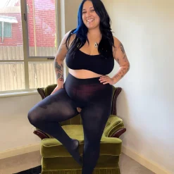 Crotchless Tights - Bow Butt