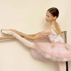 120 Denier Convertible Dance Tights - Pink