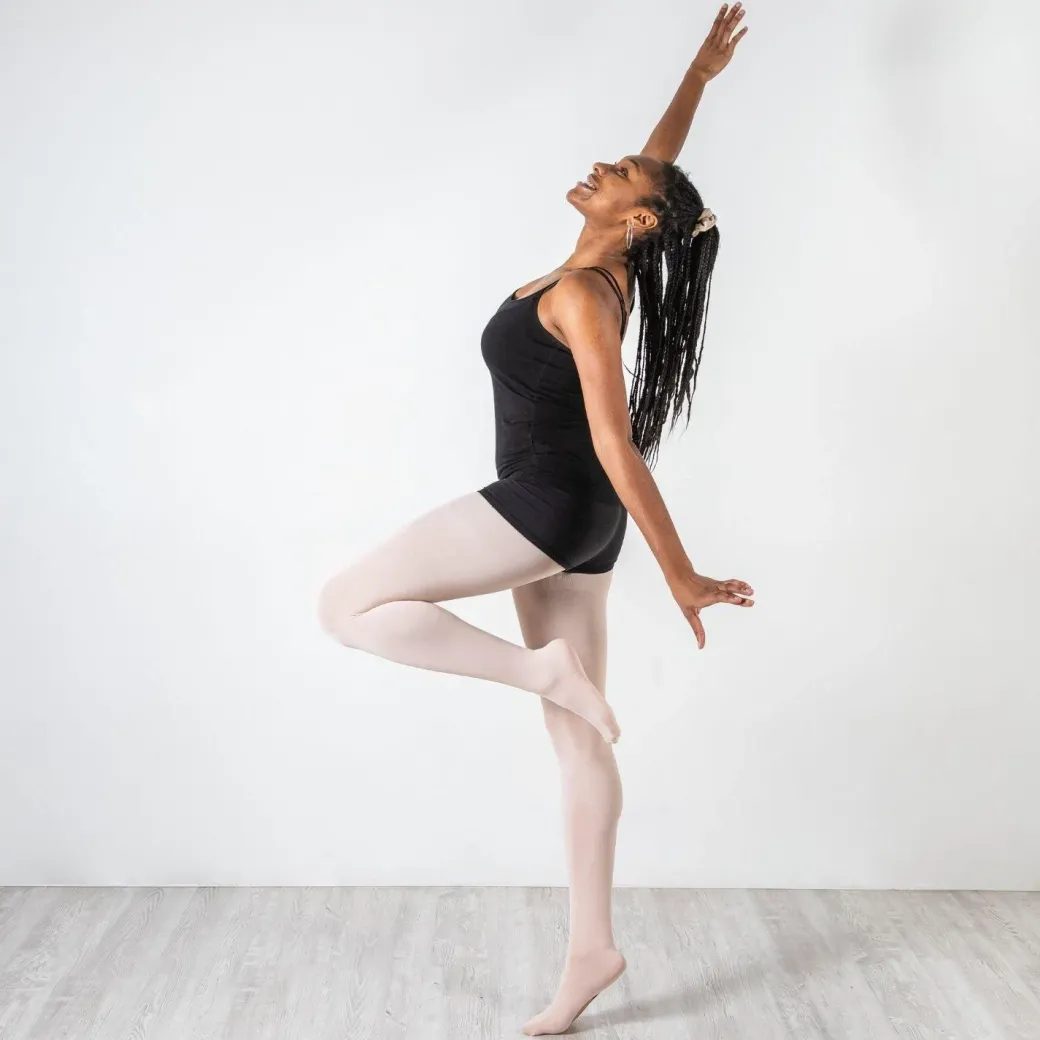 120 Denier Convertible Dance Tights - Pink