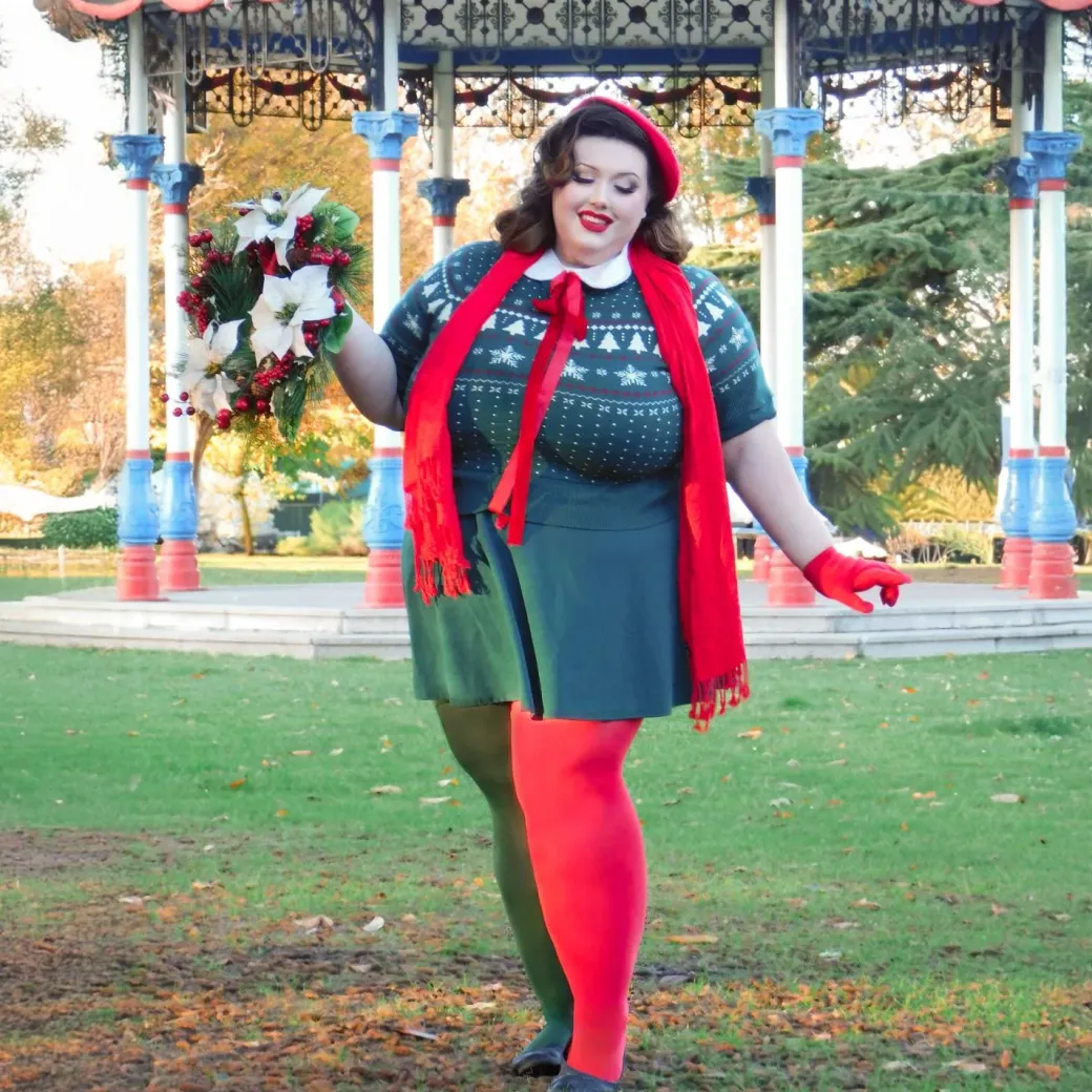 80 Denier Duo Tights - Bottled Delight