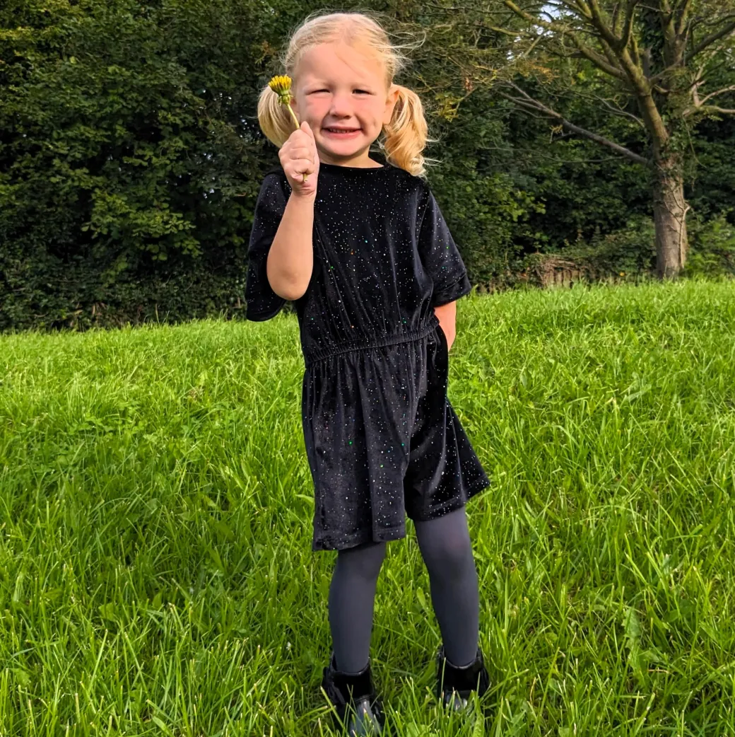 50 Denier Kids Tights - Slate Grey