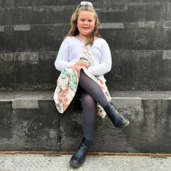50 Denier Kids Tights - Slate Grey