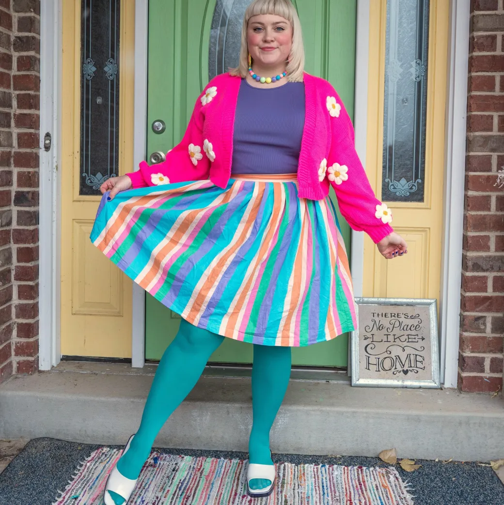 80 Denier Opaque Tights - Beach Bum