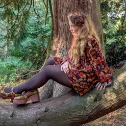 80 Denier Opaque Tights - Bear