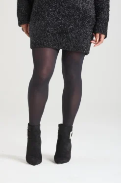80 Denier Opaque Tights - Black