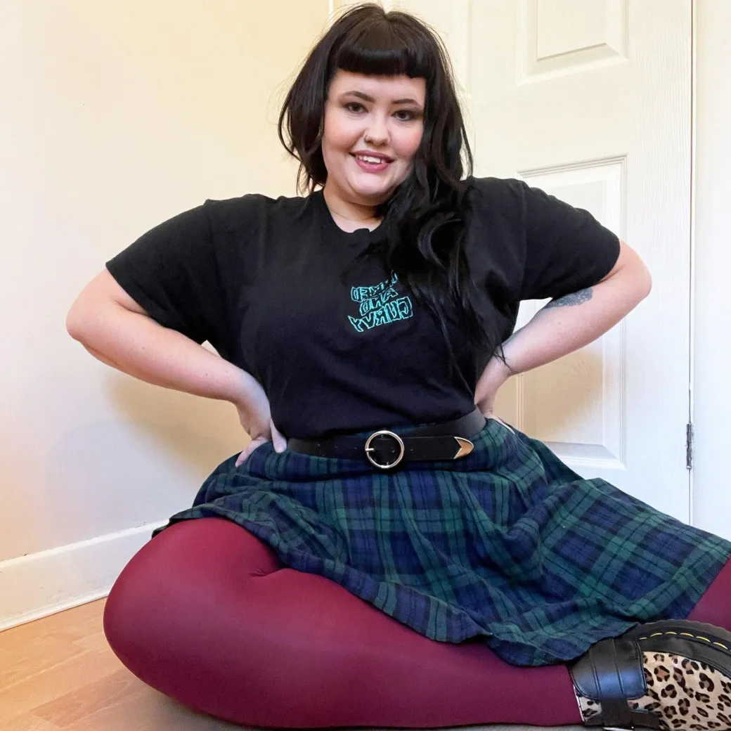 80 Denier Opaque Tights - Burgundy