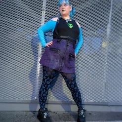 80 Denier Opaque Tights - Crop Circles