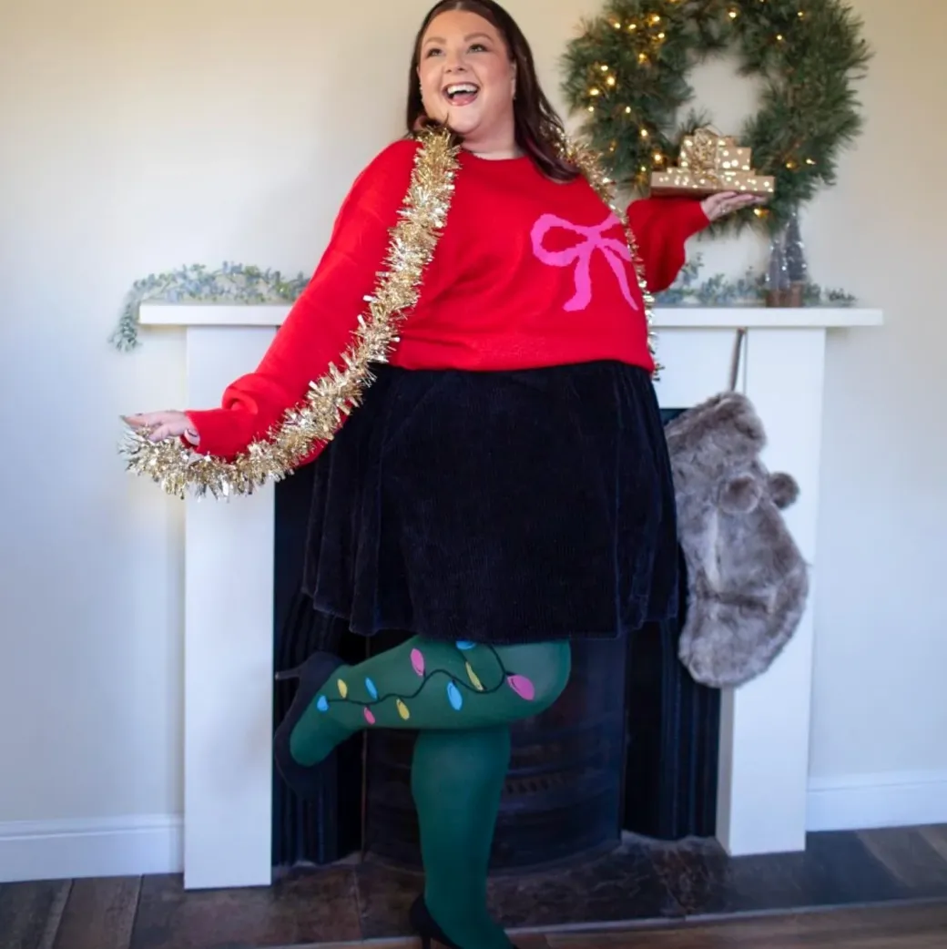 80 Denier Opaque Tights - Fairy Lights