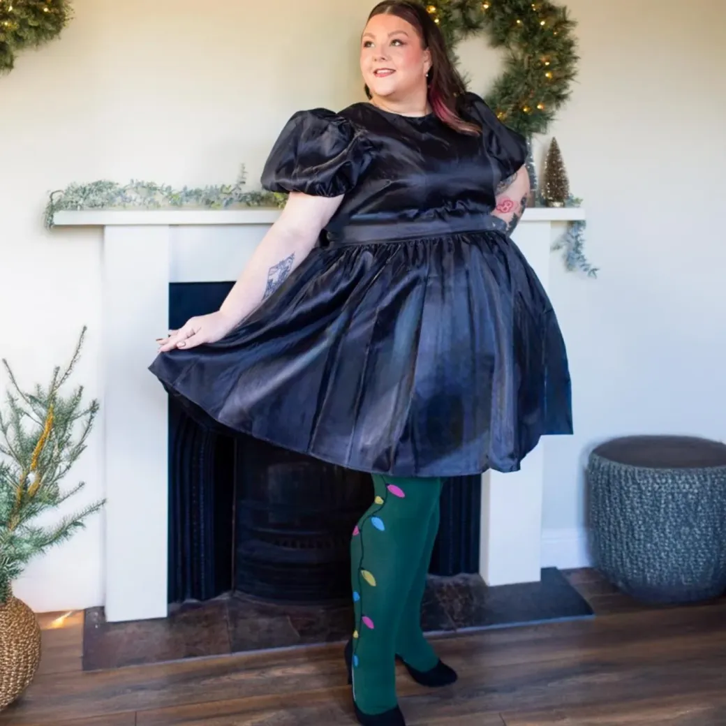 80 Denier Opaque Tights - Fairy Lights