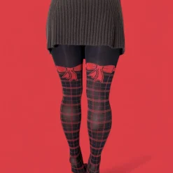 80 Denier Opaque Tights - Gift Wrapped