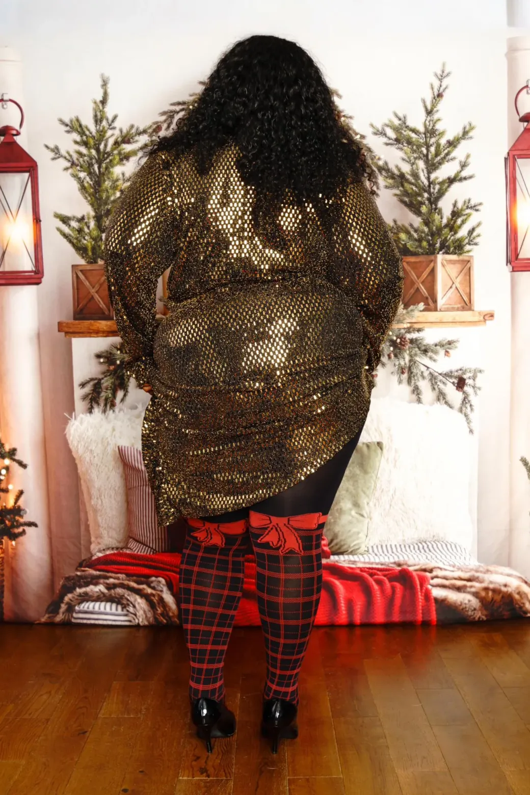 80 Denier Opaque Tights - Gift Wrapped