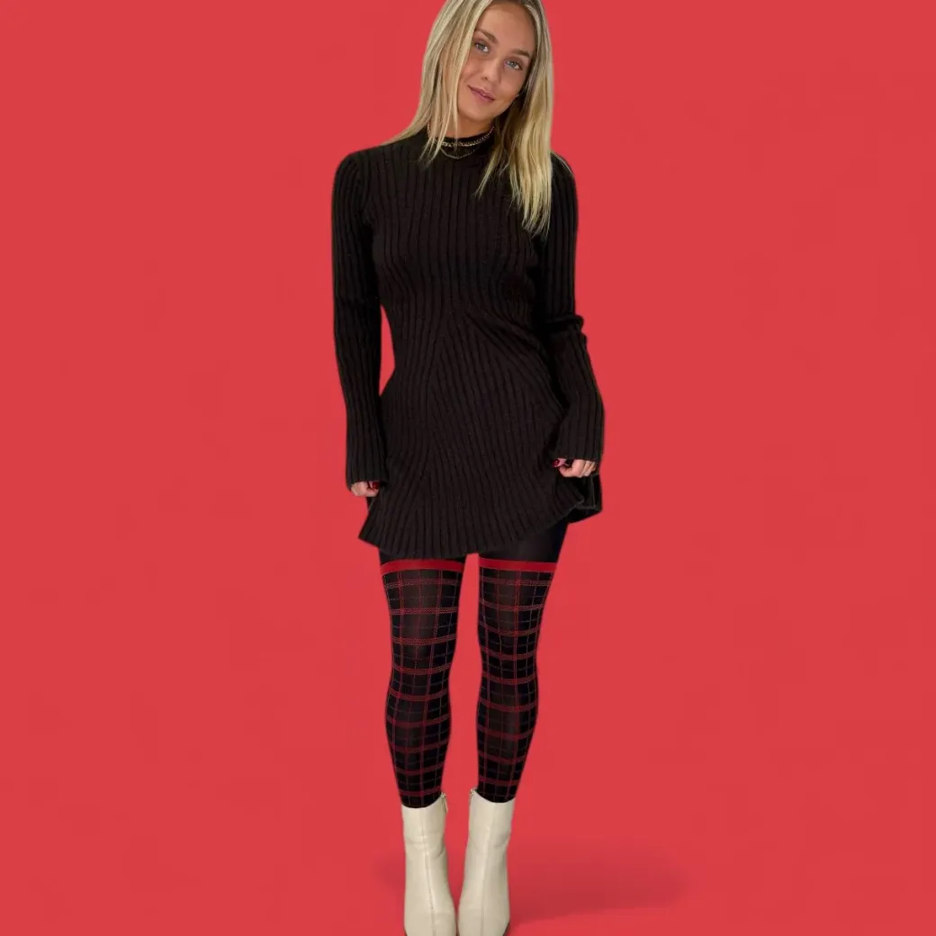 80 Denier Opaque Tights - Gift Wrapped