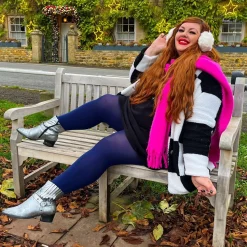 80 Denier Opaque Tights - Navy