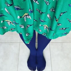 80 Denier Opaque Tights - Navy