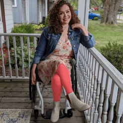 80 Denier Opaque Tights - Peach Party