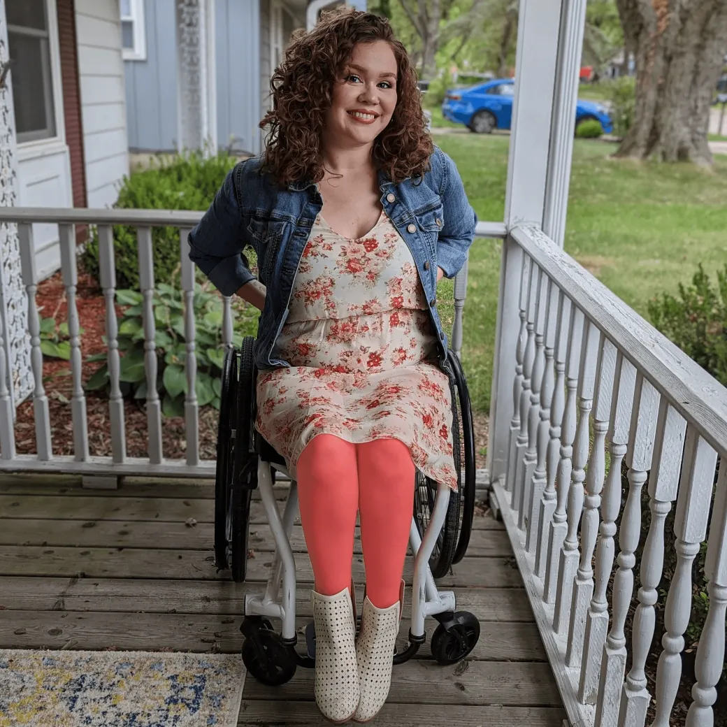 80 Denier Opaque Tights - Peach Party