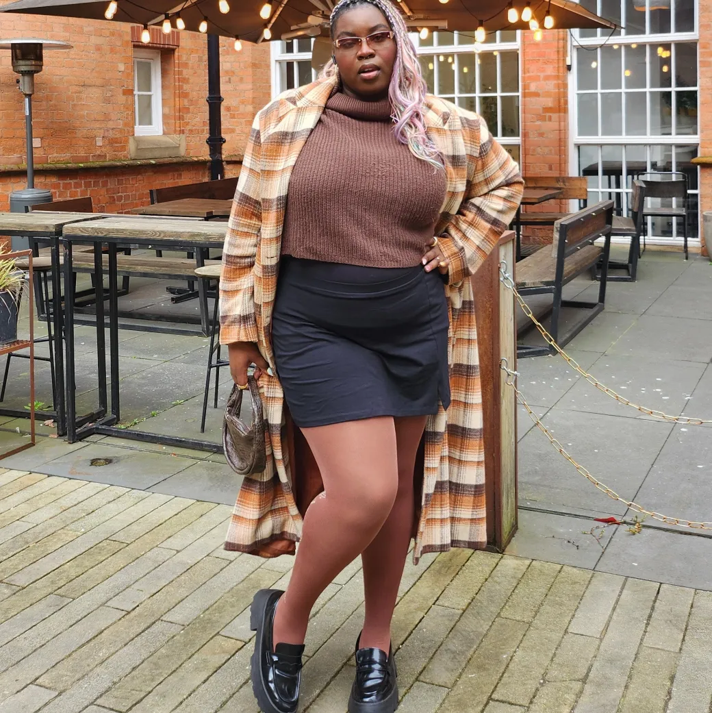 80 Denier Opaque Tights - Peonies