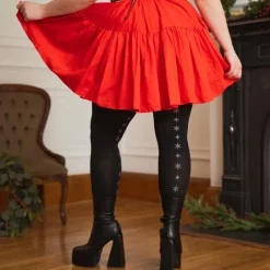 80 Denier Opaque Tights - Starlight Seam