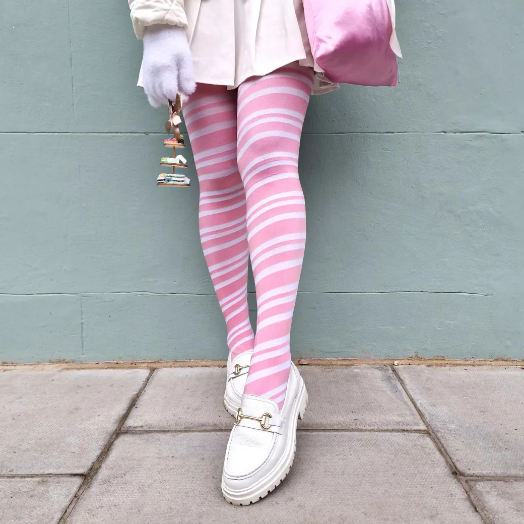 80 Denier Opaque Tights - Sugar Plum