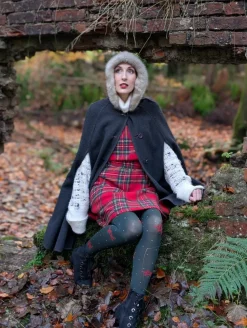 80 Denier Opaque Tights - Woodland Magick