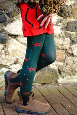80 Denier Opaque Tights - Woodland Magick