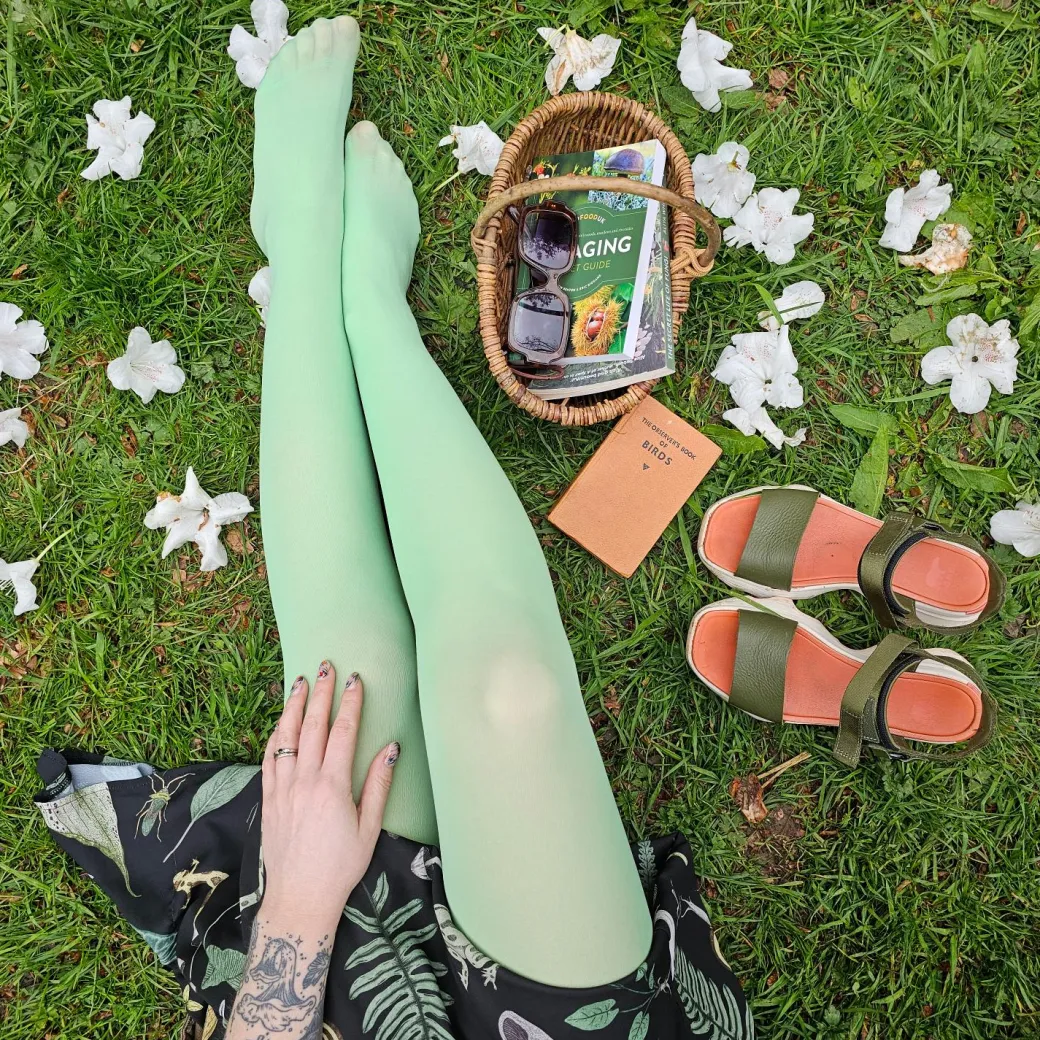 50 Denier Semi-Opaque Tights - Twister