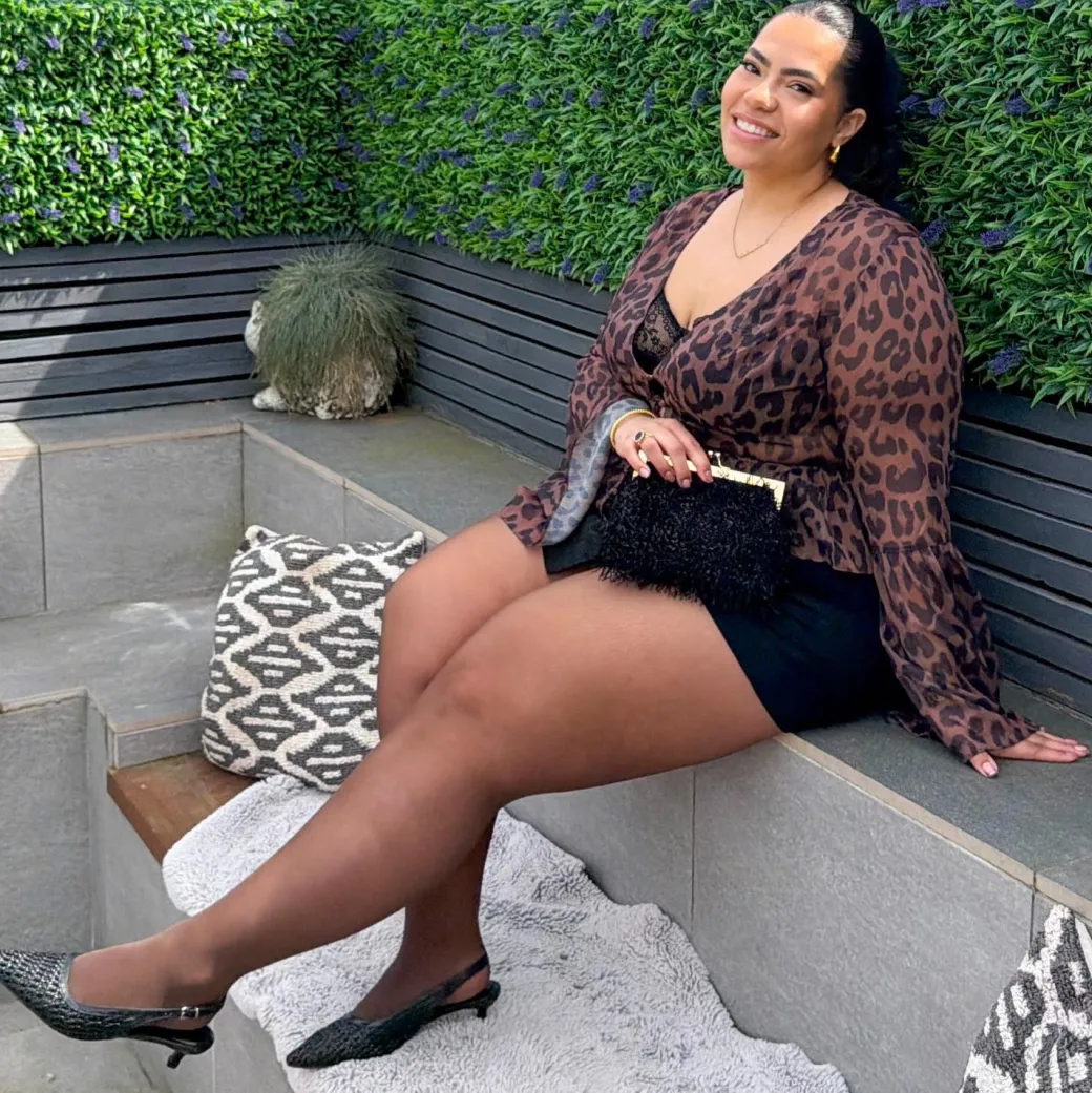 30 Denier Sheer Halo Tights - Praline