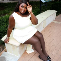 30 Denier Sheer Halo Tights - Praline