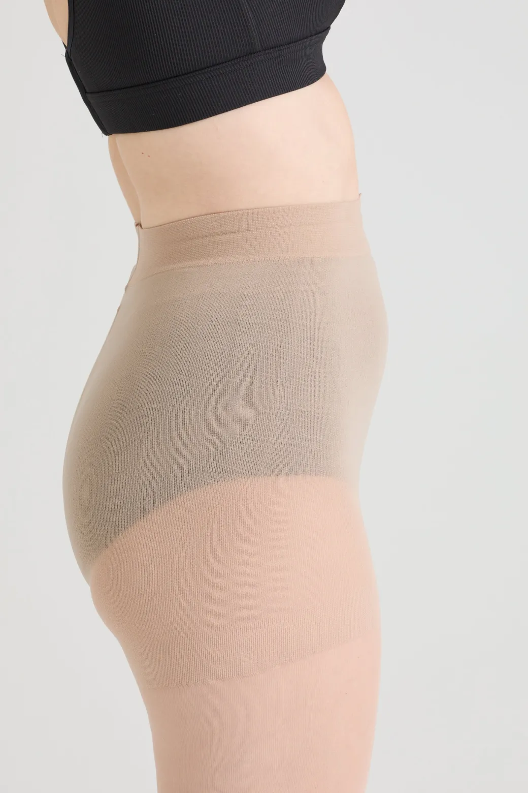 30 Denier Sheer Tights - Vanilla Marshmallow