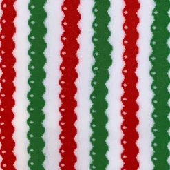 120 Denier Striped Tights - Polar Express