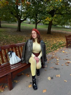 120 Denier Super-Opaque Tights - Butter