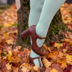 120 Denier Super-Opaque Tights - Chalcedony