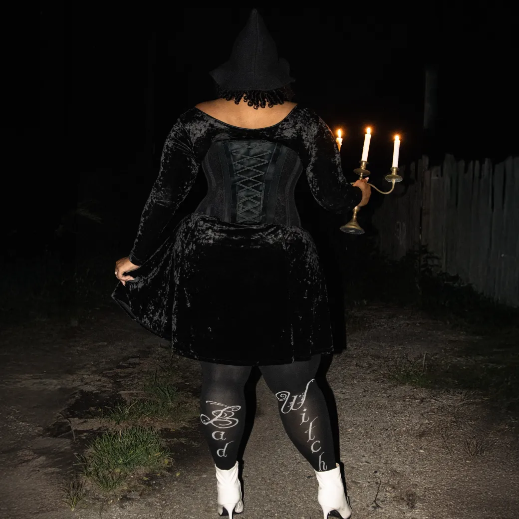 80 Denier Tights - Bad Witch