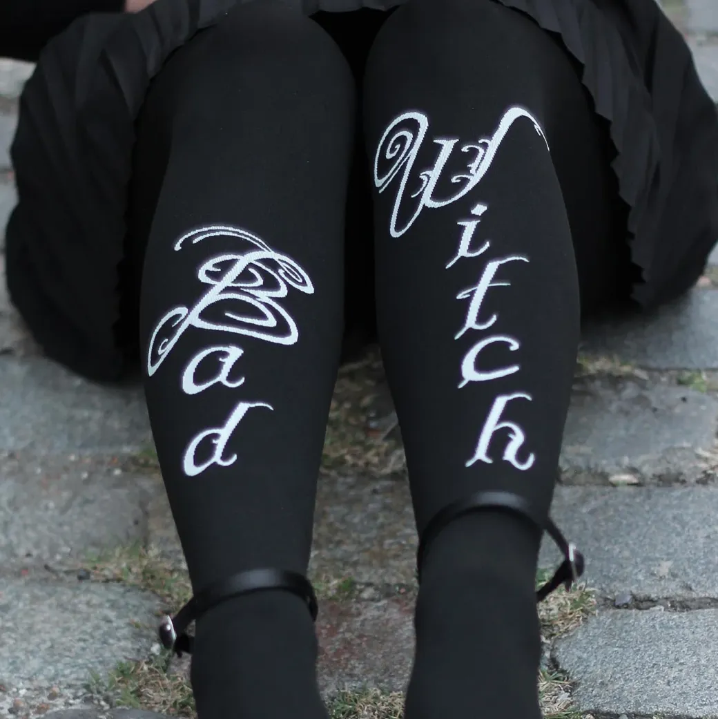 80 Denier Tights - Bad Witch
