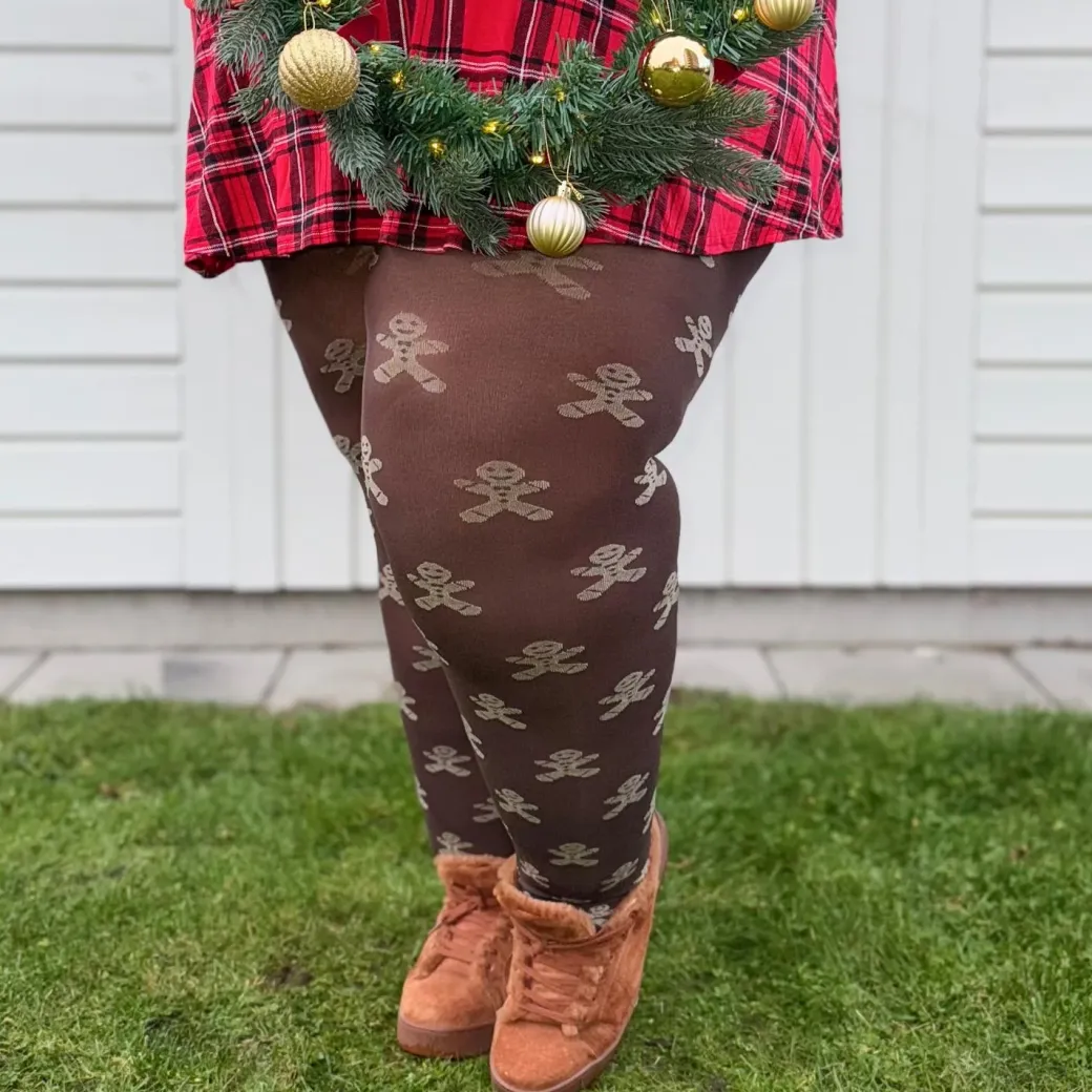 120 Denier Tights - Can't Catch Me - Hot Chocolate
