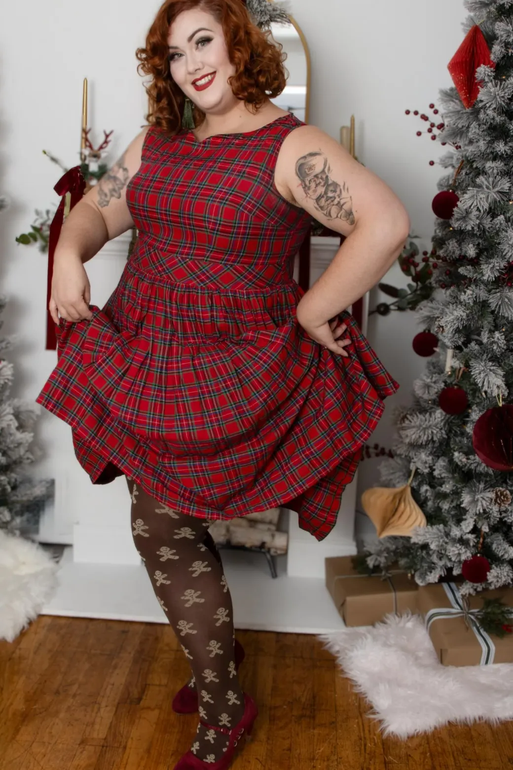 120 Denier Tights - Can't Catch Me - Hot Chocolate