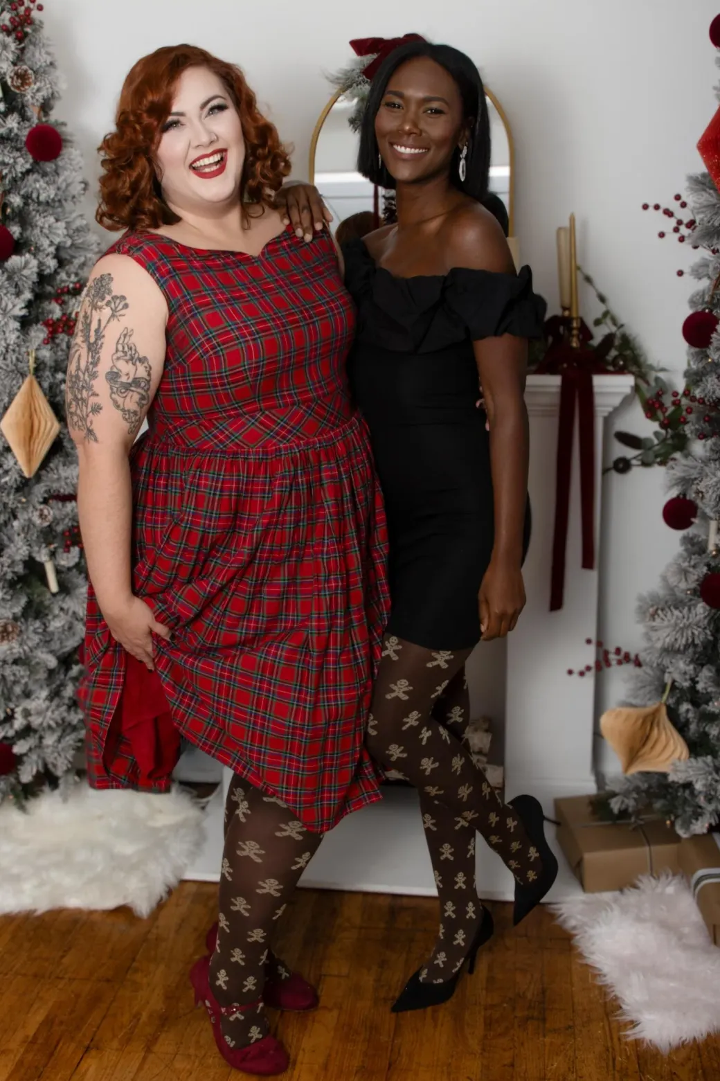 120 Denier Tights - Can't Catch Me - Hot Chocolate