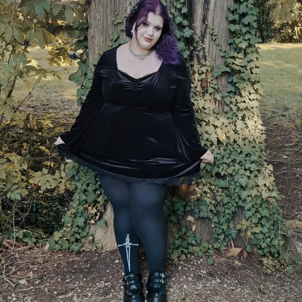 80 Denier Tights - Midnight Executioner