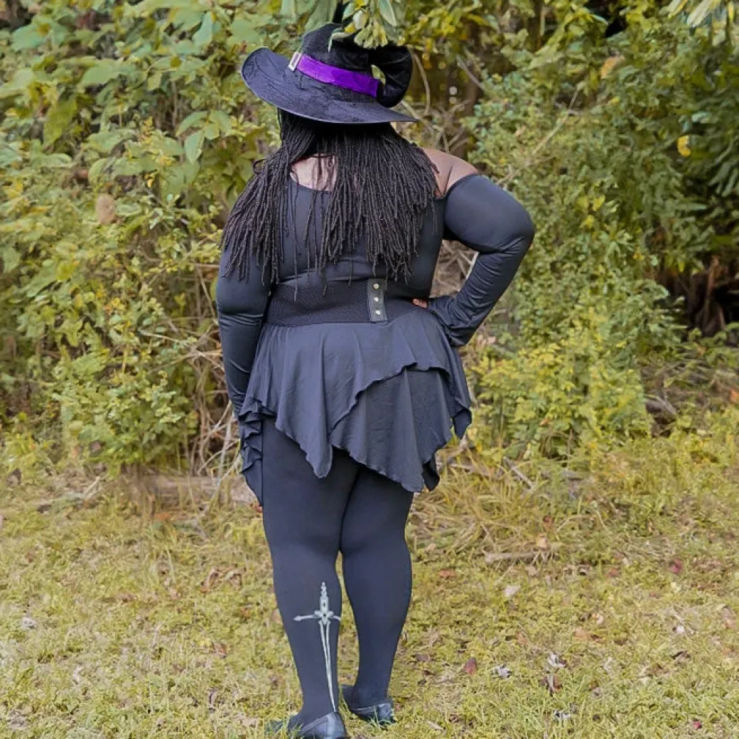 80 Denier Tights - Midnight Executioner