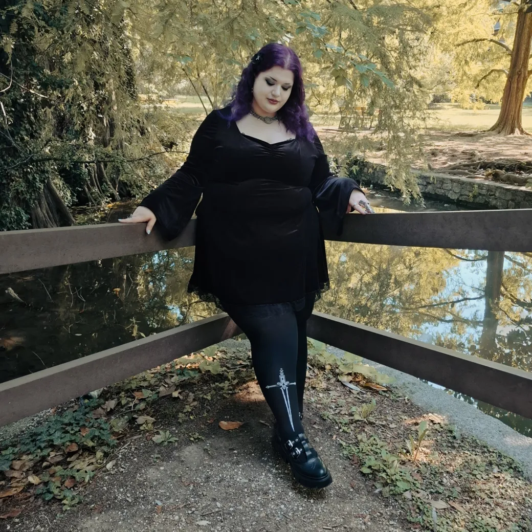80 Denier Tights - Midnight Executioner